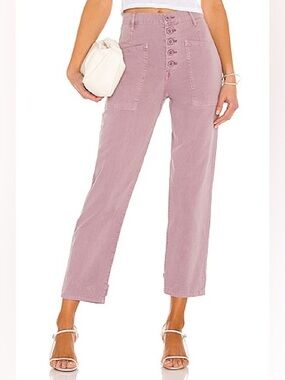 Pistola Tammy High Rise Trousers from Revolve in Lilac Dust Size 25